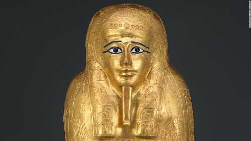 Stolen gold coffin returns to Egypt - CNN Video