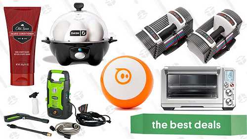 Sunday's Best Deals: Pressure Washer, Egg Cooker, Adjustable Dumbbells, and More