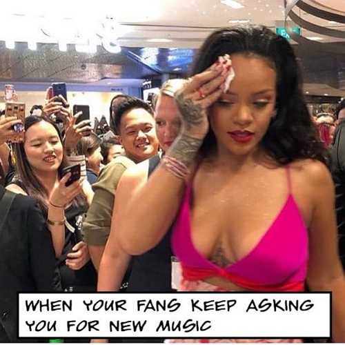 Rihanna Says She Feels ‘Attacked’ By Fans Begging for New Music