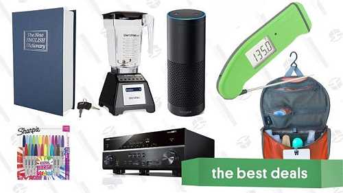 Friday's Best Deals: Thermapen, Blendtec, a $9 Book Safe, Dolby Atmos, Sharpies, and More