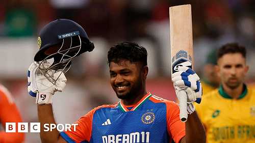 South Africa v India: Sanju Samson's second consecutive T20 international century secures emphatic victory in Durban