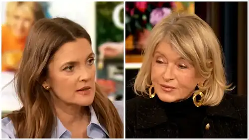 ‘Has Nobody Told Her to Back Up?’: Martha Stewart Pushes Drew Barrymore Away After the Talk Show Host's Repeated Touching During Interview ‘Has Nobody Told Her to Back Up?’: Martha Stewart Pushes Drew Barrymore Away After the Talk Show Host's Repeated Touching During Interview
