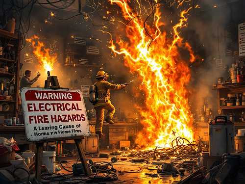 Electrical Fire Hazards and Safety Tips