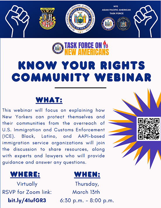 Know You Immigrant Rights Webinar