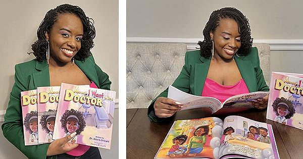 Dr. Alexis Donald Becomes 1st Medical Doctor and Published Author in Her Family