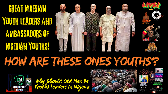 To the Nigerian youths ….“How some young men in Nigeria have chosen praise-singing of those...