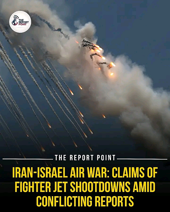Claims that an Iran fighter jet was shot down have circulated widely, but major sources report no...