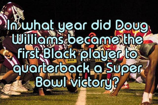 How Well Do You Know Blacks in Sports