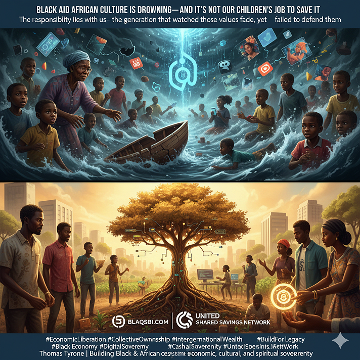 Black and African Culture Is Drowning—And It’s Not Our Children’s Job alone to Save It