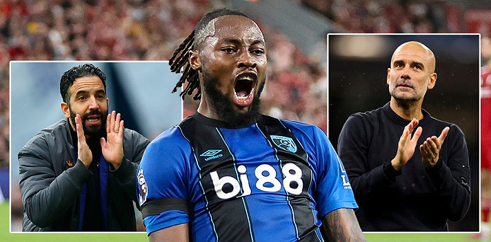 Man Utd plan to go all out for Antoine Semenyo - and think Pep Guardiola will help them 👀