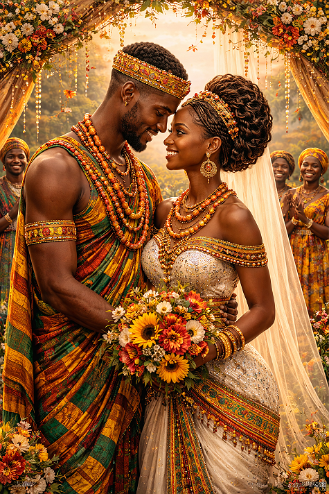 INSPIRATION BEHIND THIS DRAWINGThis artwork is inspired by the beauty of African love,...