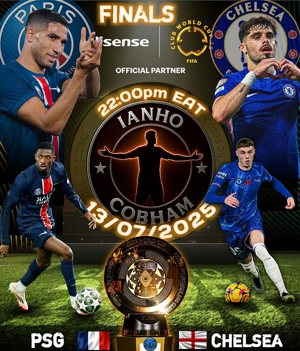 #ianhocobham  🔥 THE FINAL IS SET! 🔥PSG 🇫🇷 vs CHELSEA 🏴📍 Club World Cup Final...