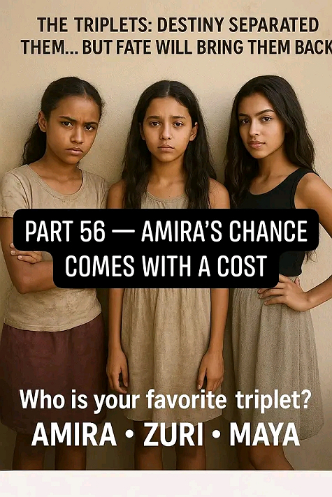 PART 56 — AMIRA’S CHANCE COMES WITH A COSTThe list was pinned to the cracked wall of the...