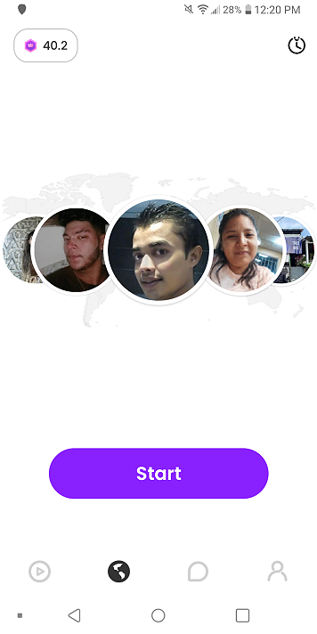Hey check out this new app to get to know new people from all over the world !!!!! 📌👇🏽 ...